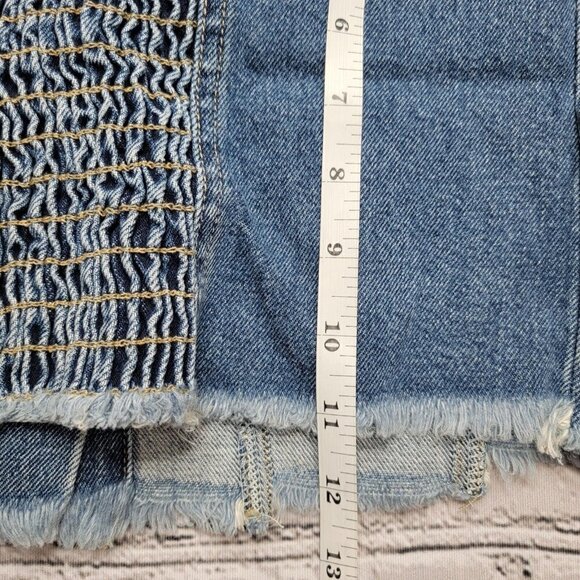 Current Elliott The Denim Corset In Grassland Blue NWT Size 1 - Picture 13 of 13